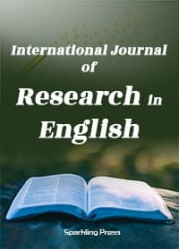 International Journal of Research in English Cover Page